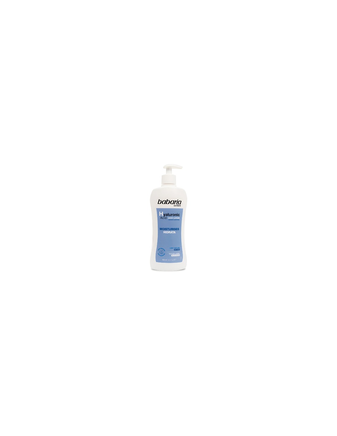 Babaria Corporal Leche Hyaluronic Acid 400Ml
