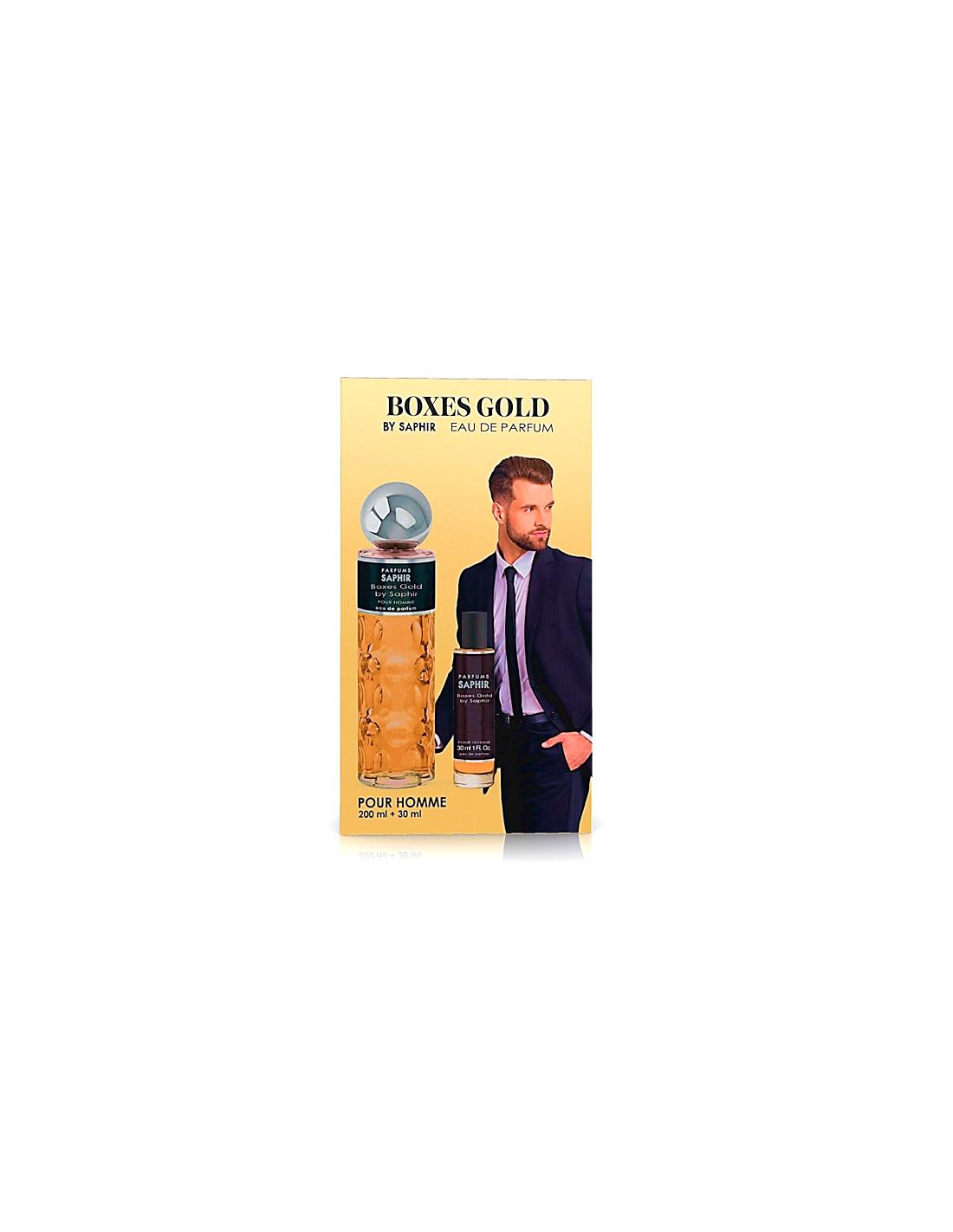 Saphir Boxes Gold Edp Spray 200 Ml + 30 Ml Sets