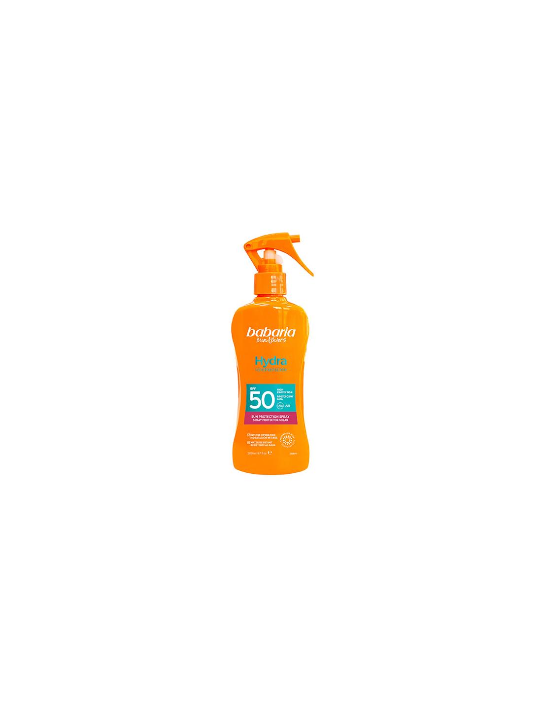 Babaria Sol. Hydra Protector Solar  Aloe  Sfp50 Spray 200 Ml