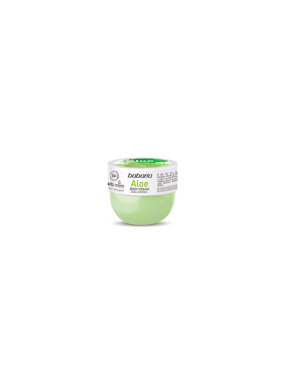 Babaria Corporal Crema Aloe 400Ml