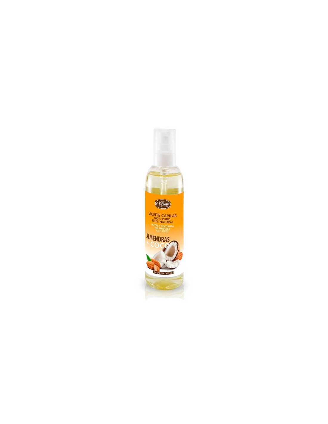 Nurana Aceite Capilar Almendras & Coco 200 Ml