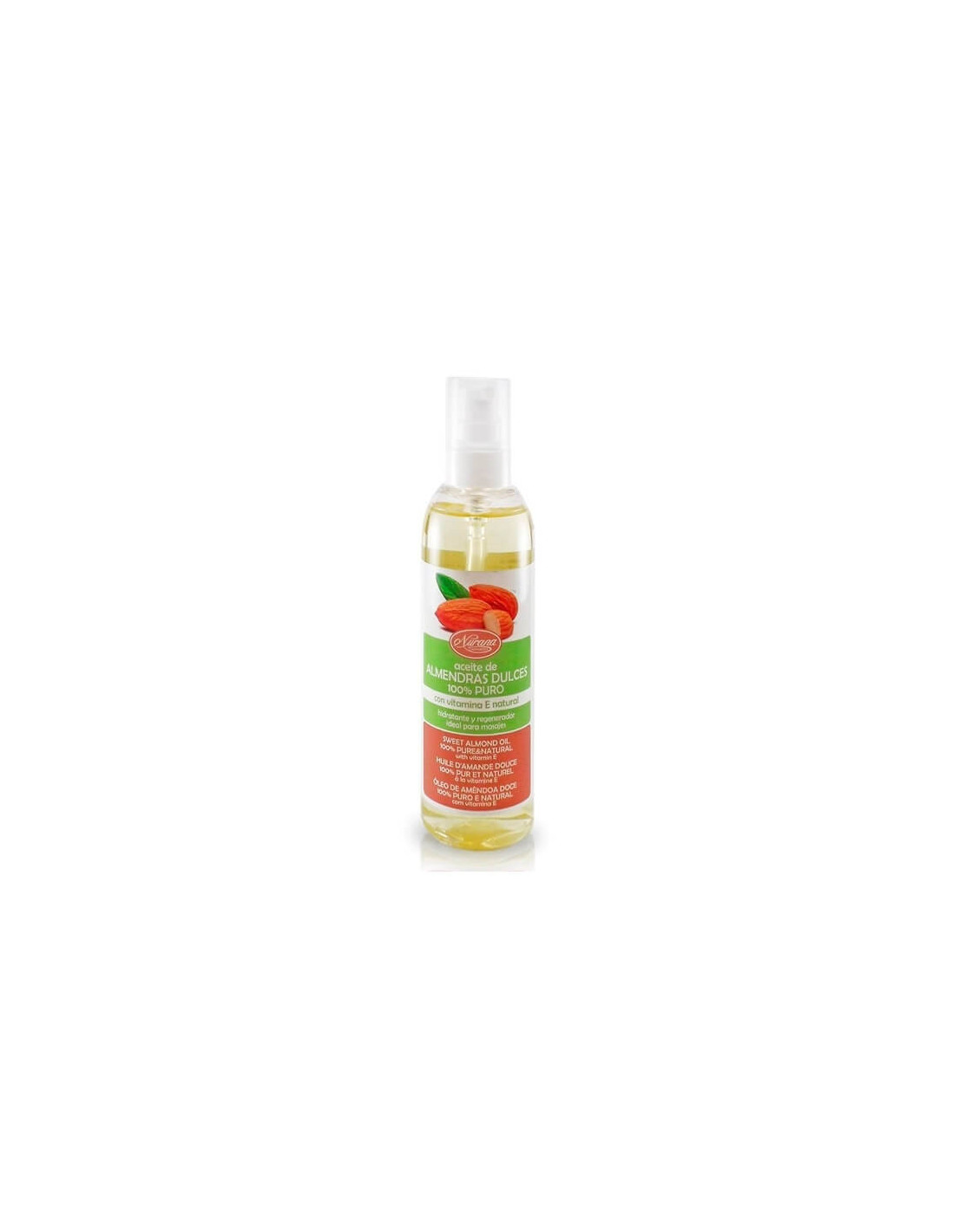 Nurana Aceite De Almendras Dulces 100% Puro 200 Ml