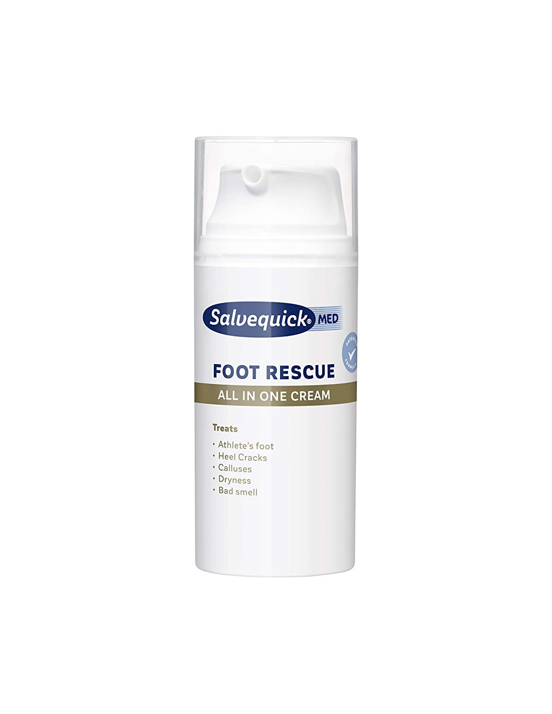 Salvequick Foot Rescue All In One Cream (Crema Pies) 100 Ml (Sin Caja)