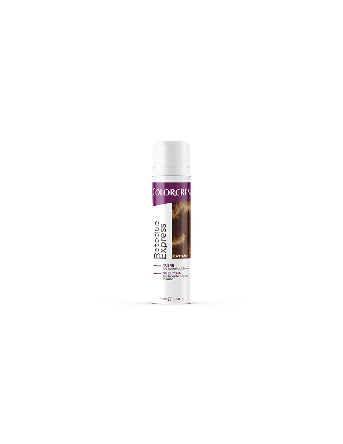 Colorcrem Retoque Express Tinte Spray 75 Ml Castaño