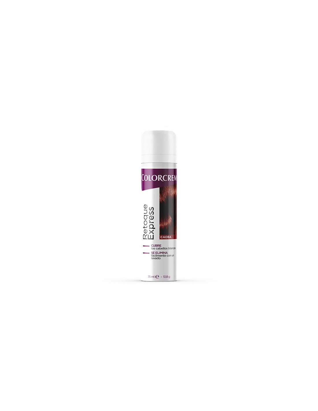 Colorcrem Retoque Express Tinte Spray 75 Ml Caoba