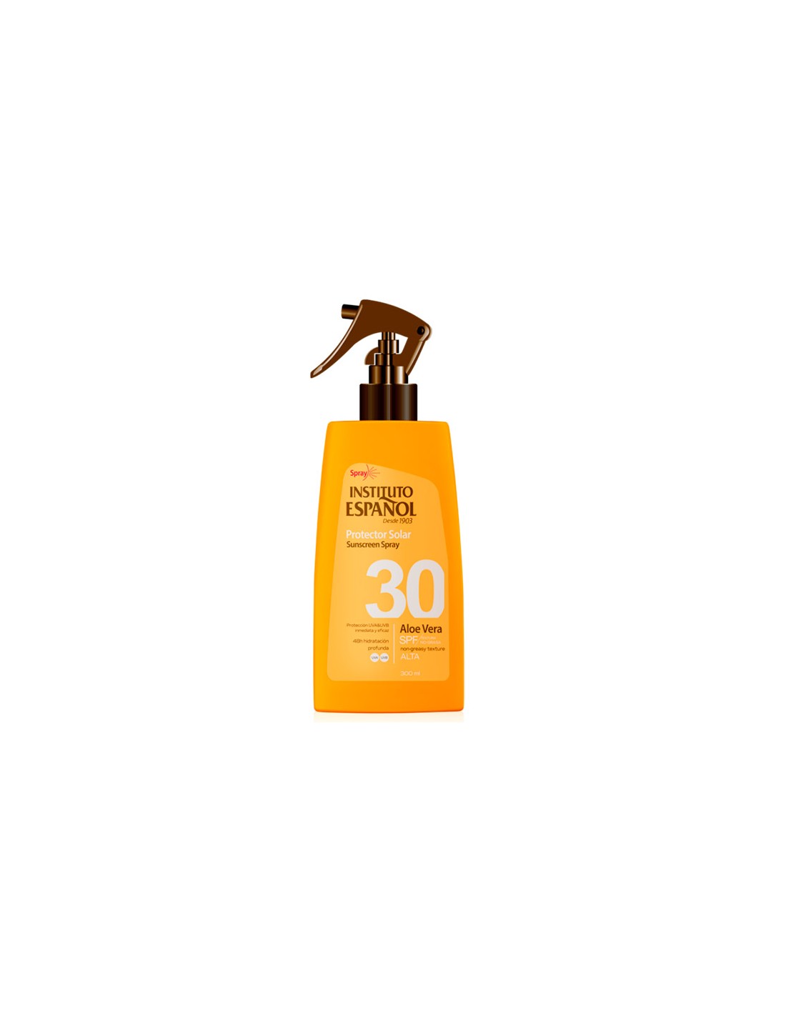 Instituto Español Sol. Proteccion Solar Aloe Vera Spf30 Spray 300 Ml